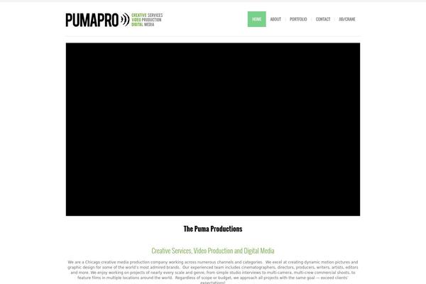 Bigbang theme site design template sample