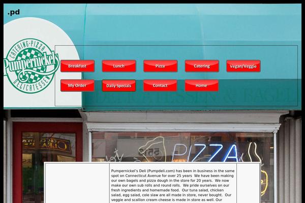 Inkblot theme site design template sample