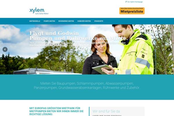 The7 theme site design template sample