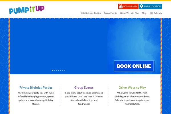 pump-it-up theme websites examples