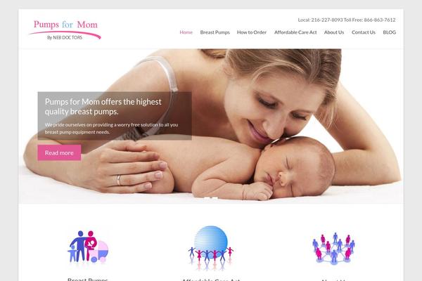 Spacious theme site design template sample
