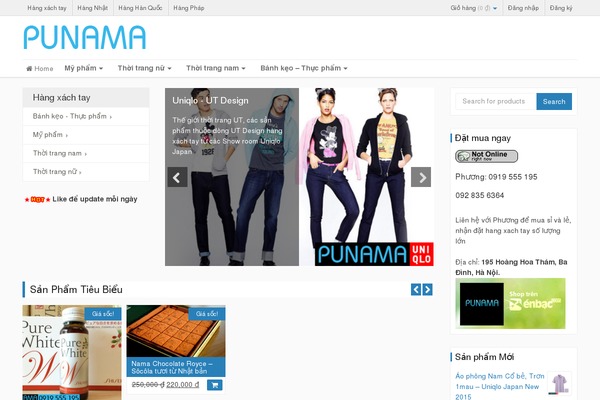 punama.com site used Kinhmatviet