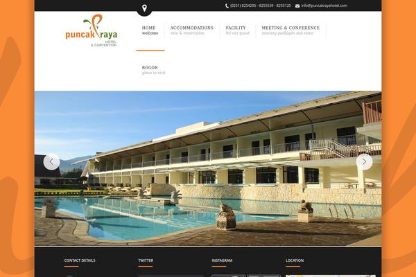 Soho Hotel theme site design template sample