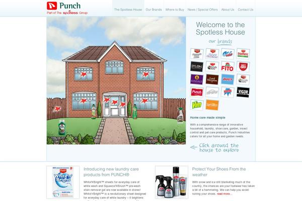 Spotless theme site design template sample