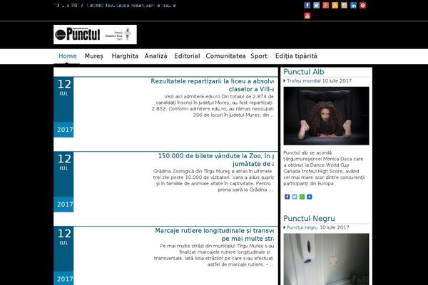 punctul.ro site used MinimalistBlogger