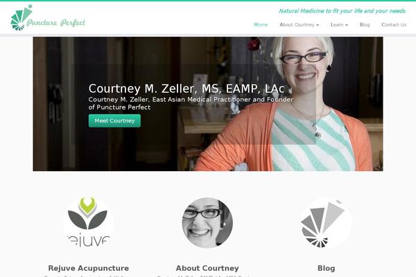 Customizr Pro theme site design template sample