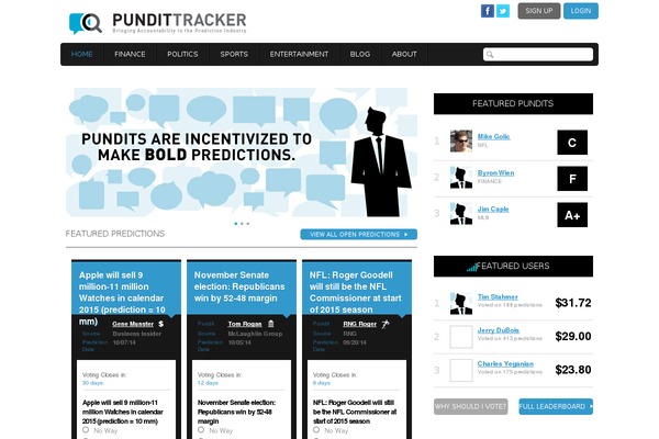 pundittracker.com site used Envo Magazine