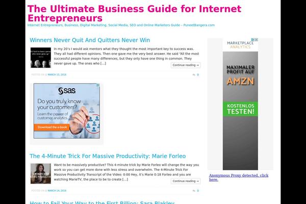 puneetbangera.com site used Swift-premium