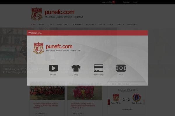 Site using Supercarousel plugin