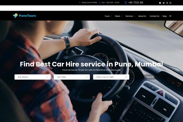 Site using Grandcarrental-custom-post plugin