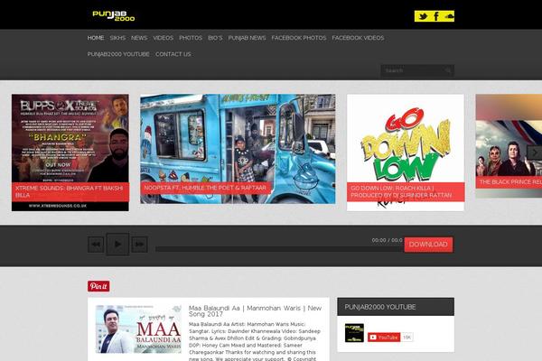 Replay theme site design template sample