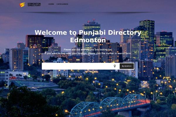 Javo Directory theme site design template sample