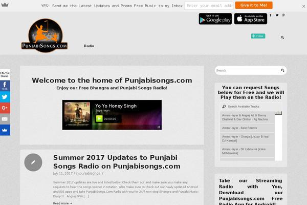 punjabisongs.com site used Punjabi