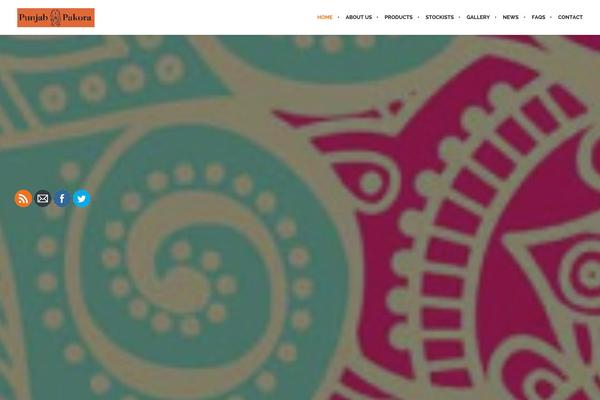 Brooklyn theme site design template sample