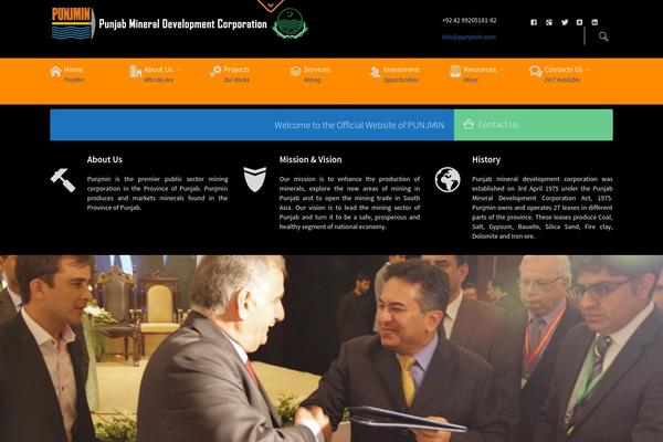 Site using Crumina_slider plugin