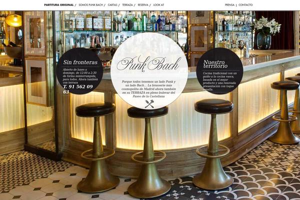 Mercurial theme site design template sample