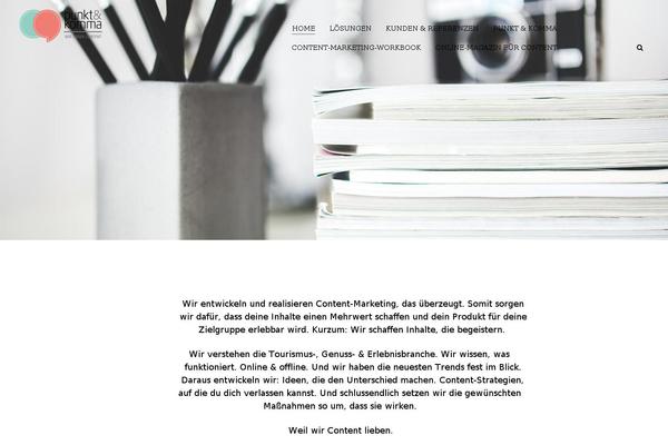 Modules theme site design template sample