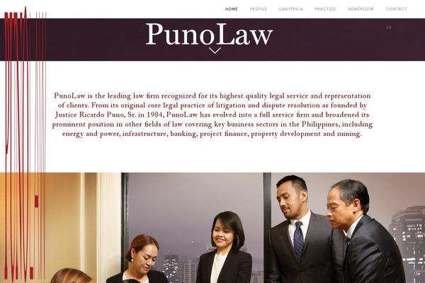 Bootstrap Canvas WP theme site design template sample
