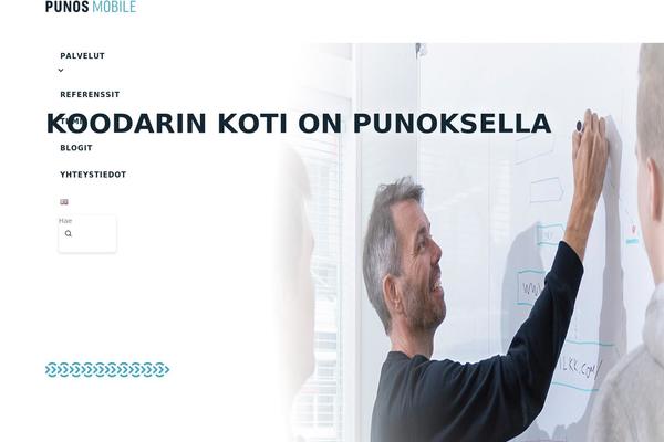 Kalium theme site design template sample