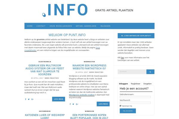Olsen theme site design template sample
