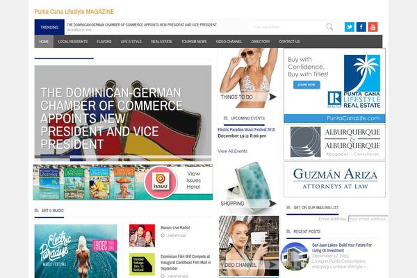 Spraymag theme site design template sample