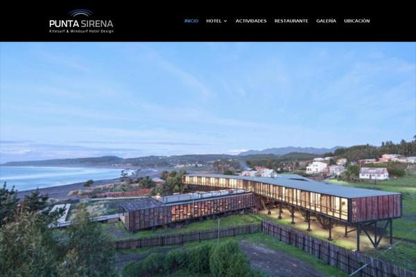 Storm theme site design template sample