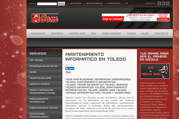 StreamLine theme site design template sample
