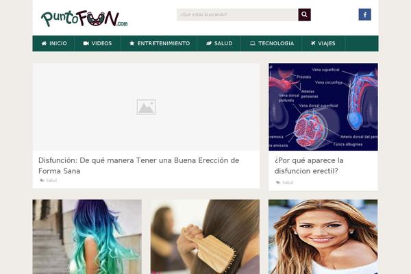 Magbook theme site design template sample