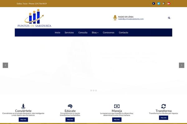 puntosdesabiduria.com site used Tm-finance