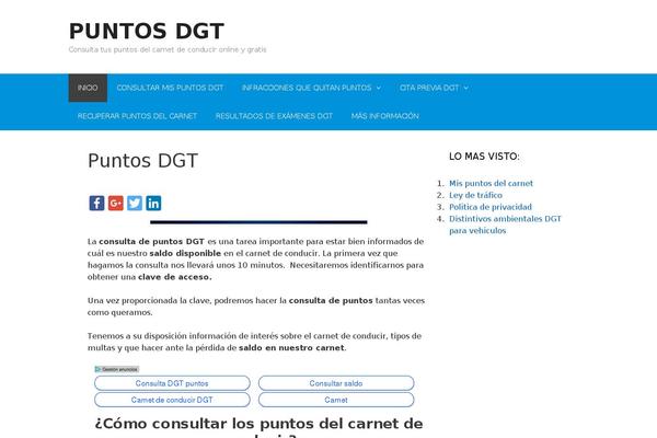 Site using Social-warfare plugin