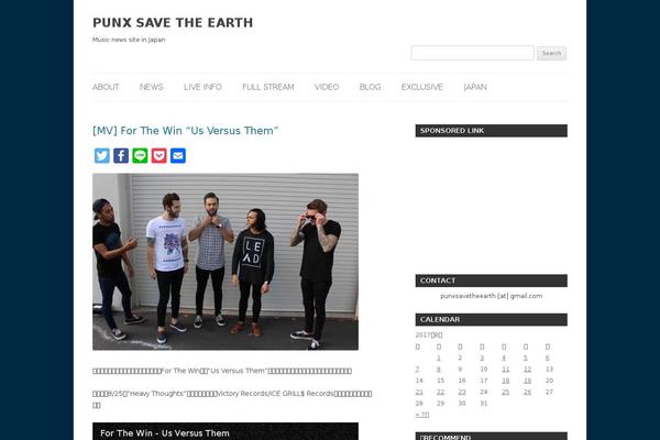 The-thor theme site design template sample