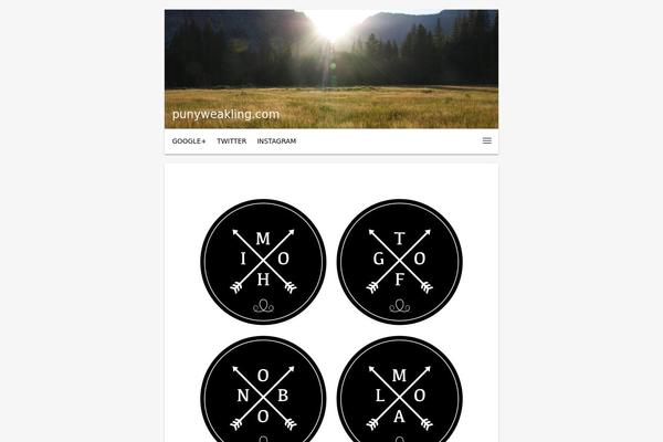 HTML5 Blank theme site design template sample