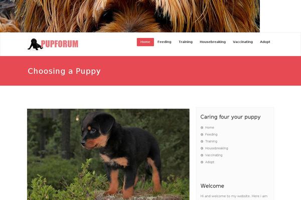 pupforum.com site used Mandy