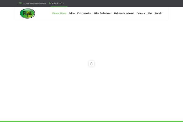 Happypets theme site design template sample