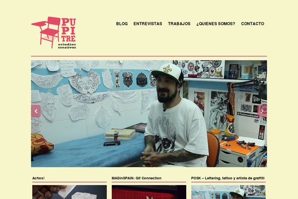 Photoria theme site design template sample