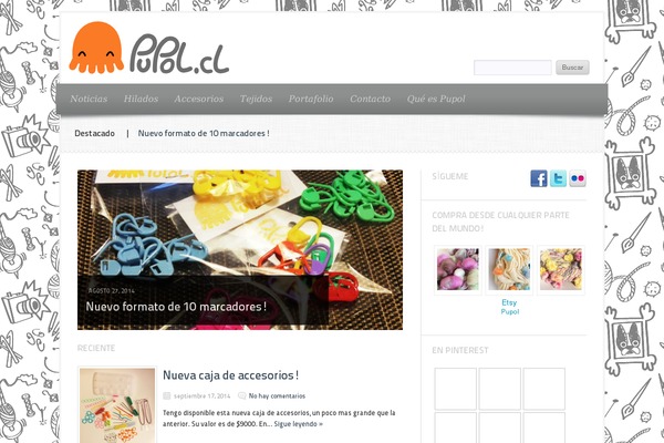 Site using Etsy Shop plugin