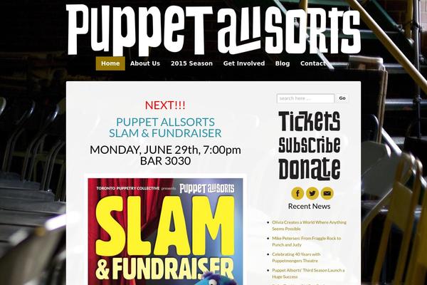 Site using Crafty Social Buttons plugin