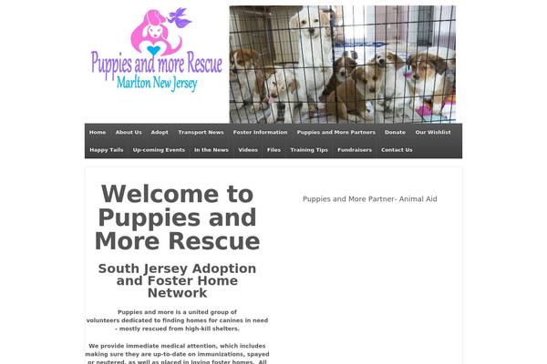 puppiesandmorerescue.org site used Mins