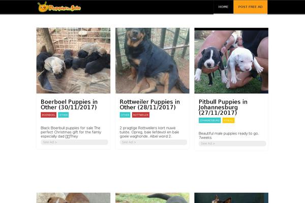 Performag theme site design template sample