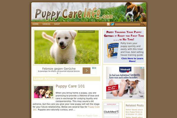 Site using Featured Content Gallery plugin