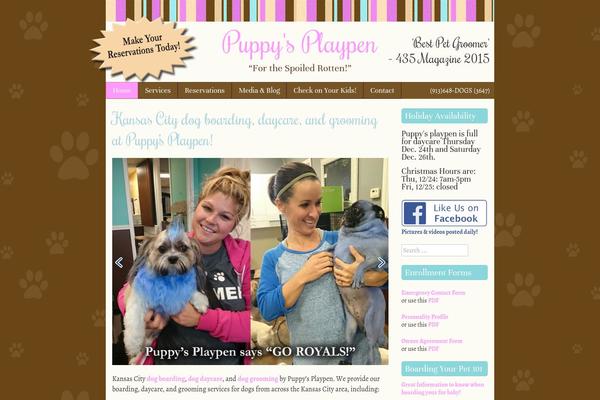 Scrappy theme site design template sample