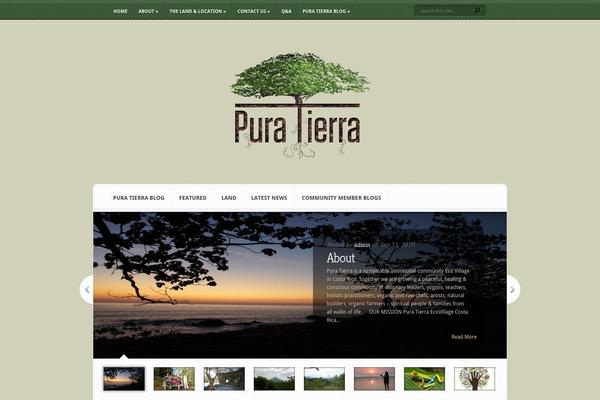 Aggregate theme site design template sample