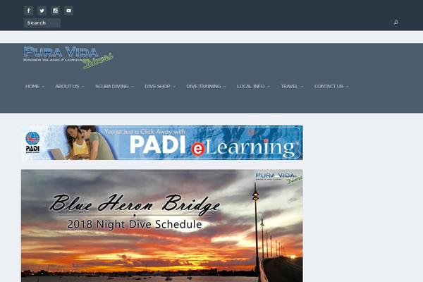 Extra-child theme site design template sample