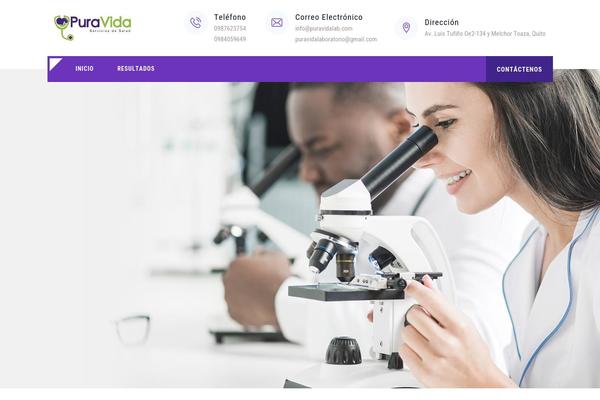 Site using Themestek-labtechco-extras plugin