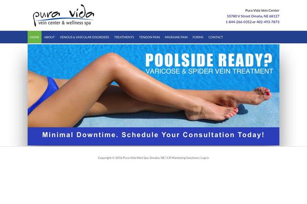 Outreach Pro theme site design template sample