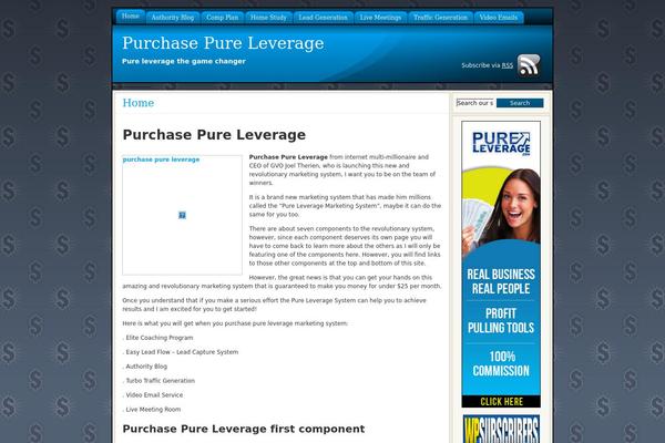 Flexibility3 theme site design template sample