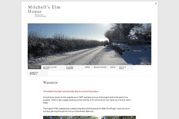 Imprint theme site design template sample