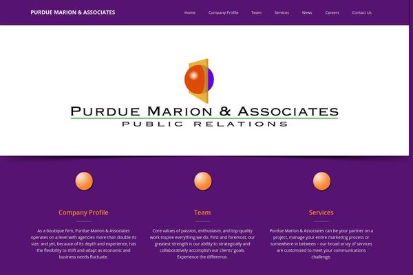 purduemarion.com site used Advertica