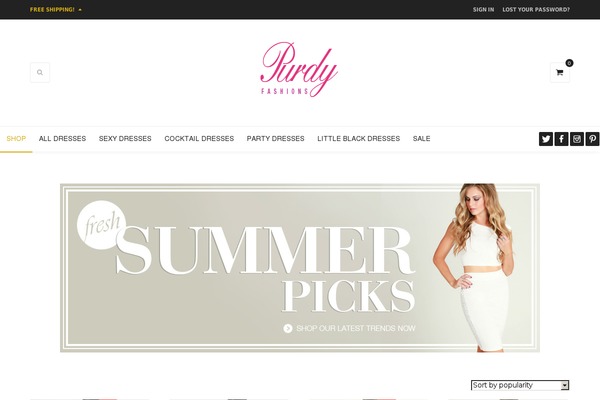 Fame theme site design template sample
