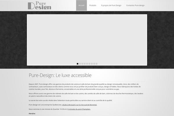 pure-design.ca site used Touchm